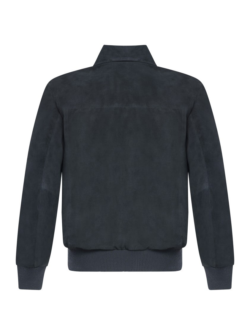 Franzese Collection Water-Repellent Blue Jacket