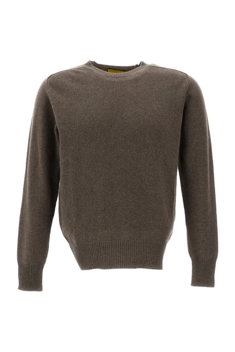 Customer Lovers Grey Crewneck Cashmere Sweater