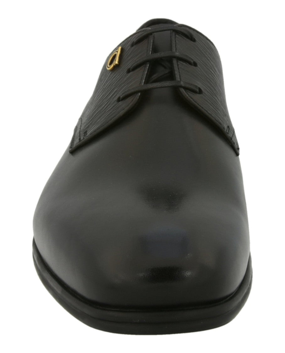 Ferragamo Spencer Leather Dress Shoes