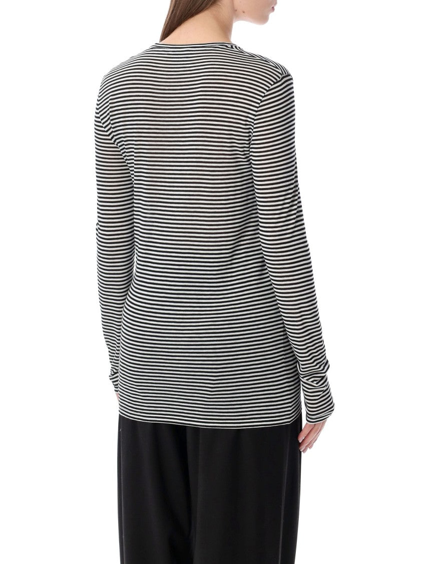 Tom Ford Viscose Jersey Bicolor Striped Tank Top