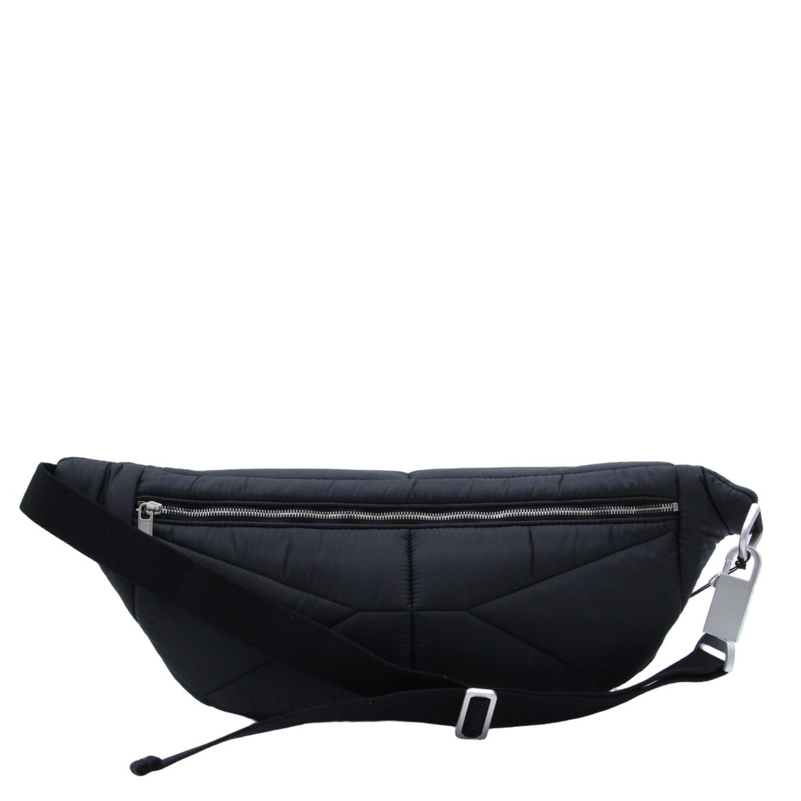 Moncler X Rick Owens Quilted Black Waist Bag