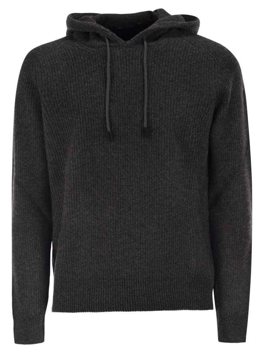 Tagliatore Hunter - Ribbed Hoodie