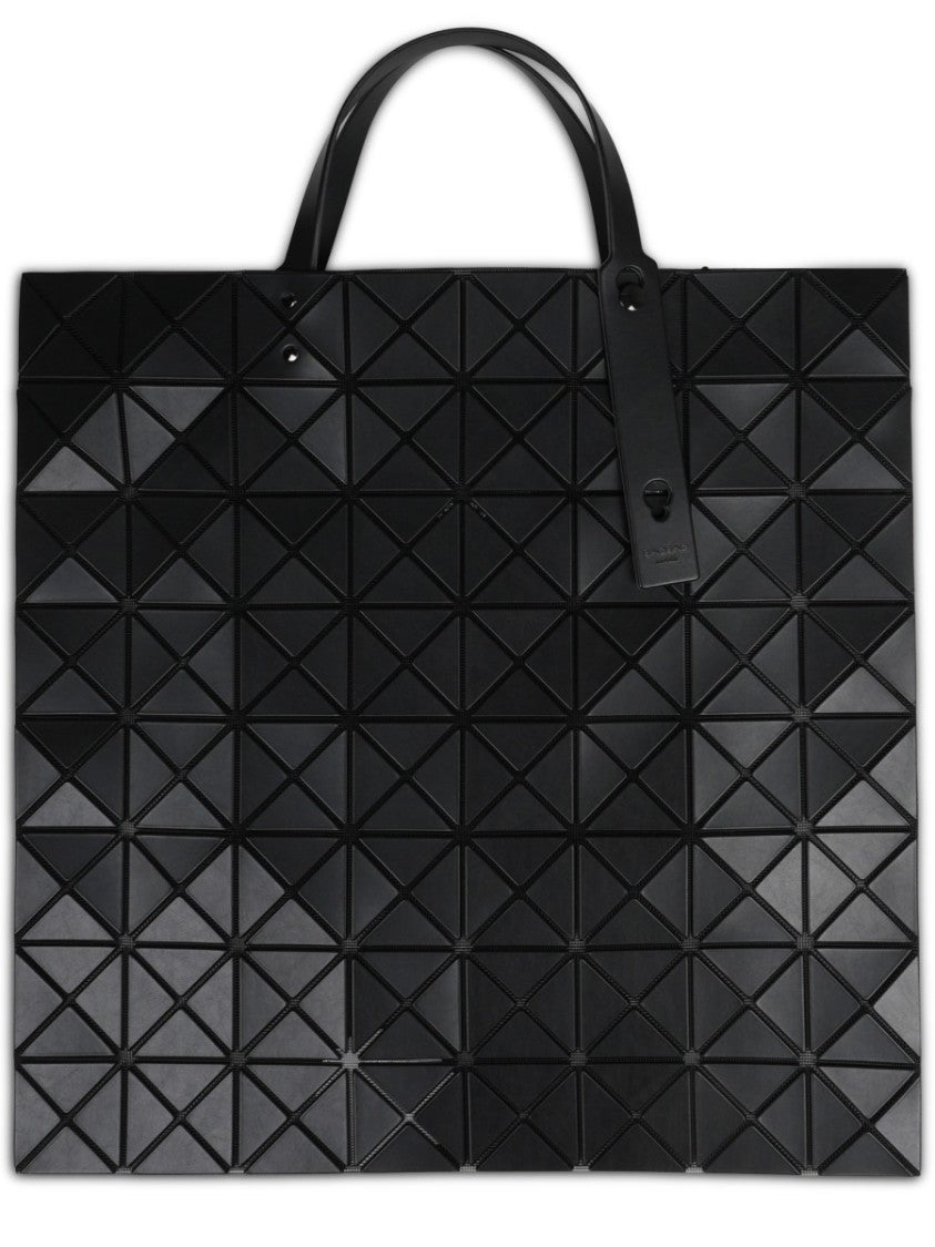 Bao Bao Issey Miyake Neutrals Lucent Matte Triangular Tote Bag