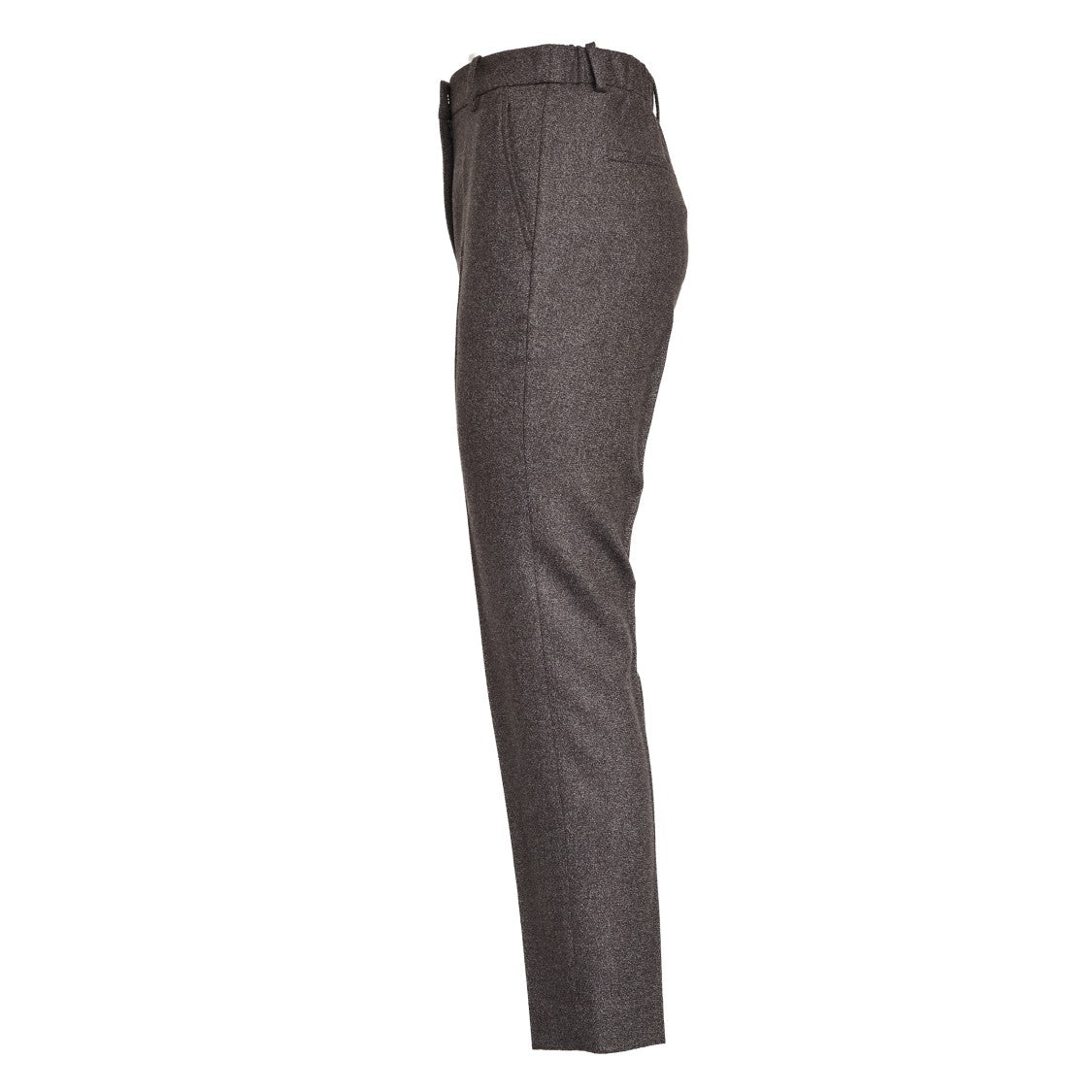 Incotex Straight-Leg Pants With Partially Elasticized Waistband