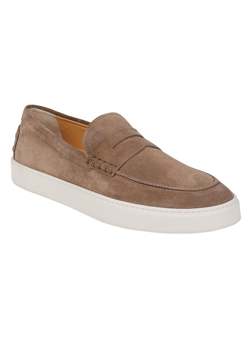 Tod's Cassetta 04L Brown Penny Loafers