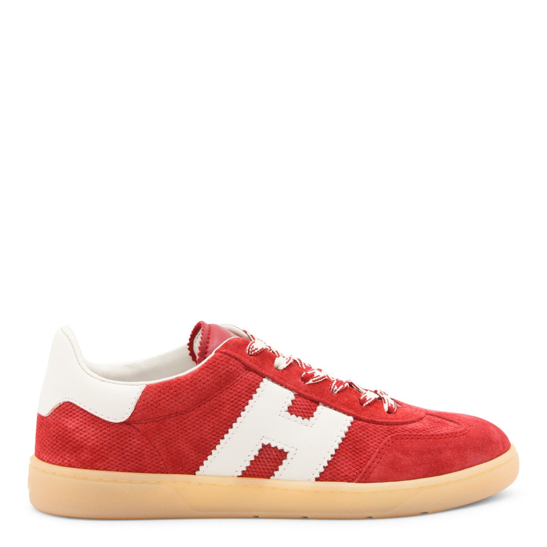 Hogan Red Leather Cool Sneakers