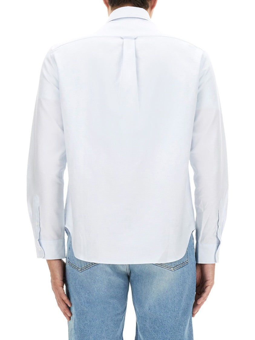 Maison Kitsuné Button-Up Shirt With Crisp Collar
