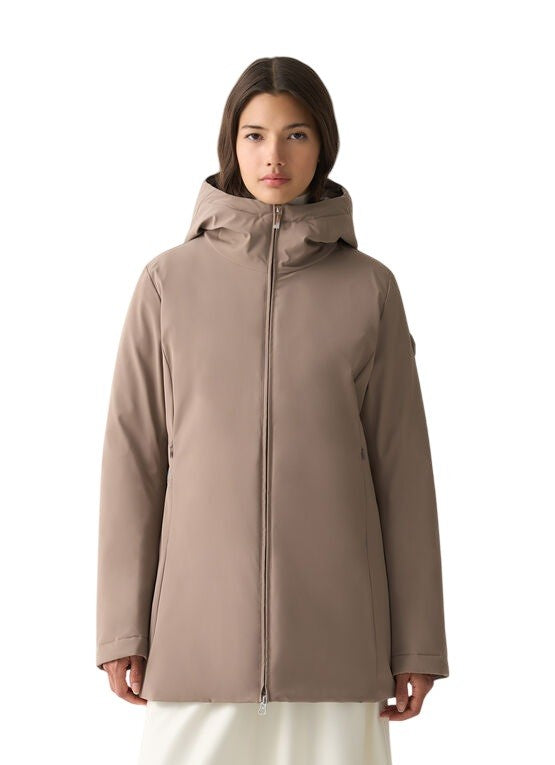 Colmar Originals Waterproof Down Jacket With Faux Fur Detail