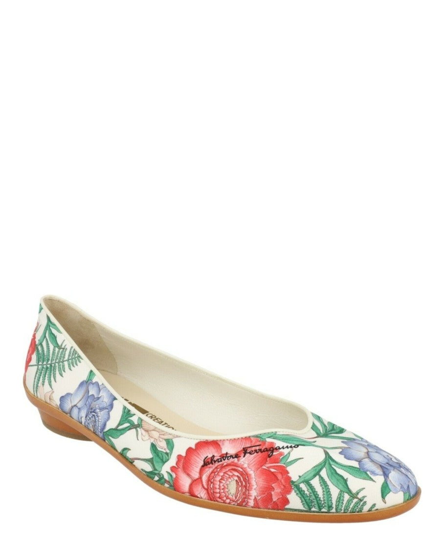 Ferragamo Doris Archive Limited Edition 1950'S Ballet Flats