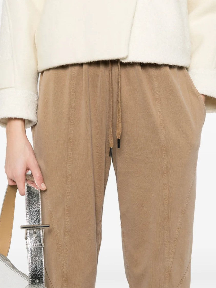 Isabel Marant Étoile Camel Brown Regina Trousers