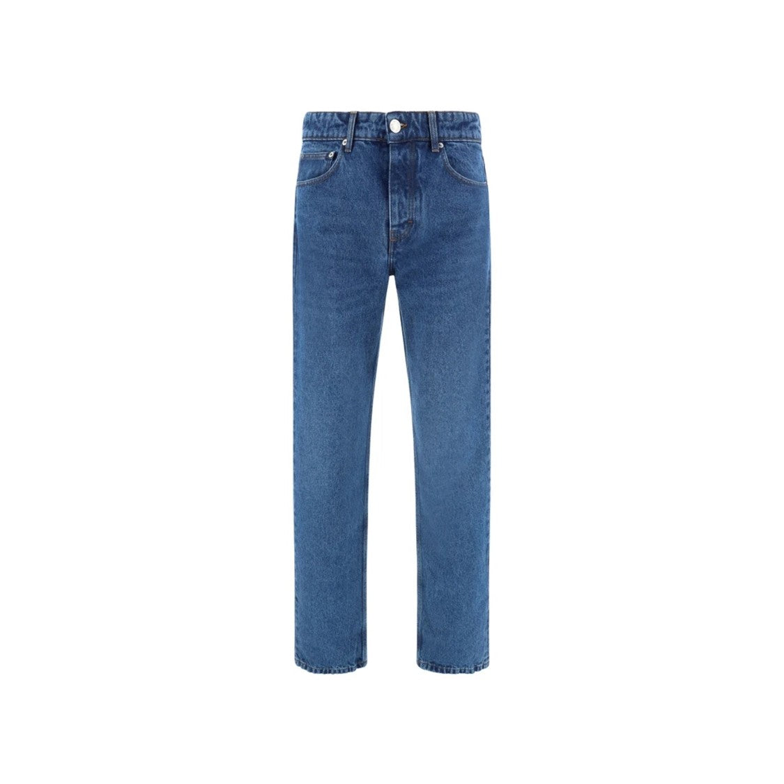 Ami Classic Straight-Leg Cotton Denim Jeans
