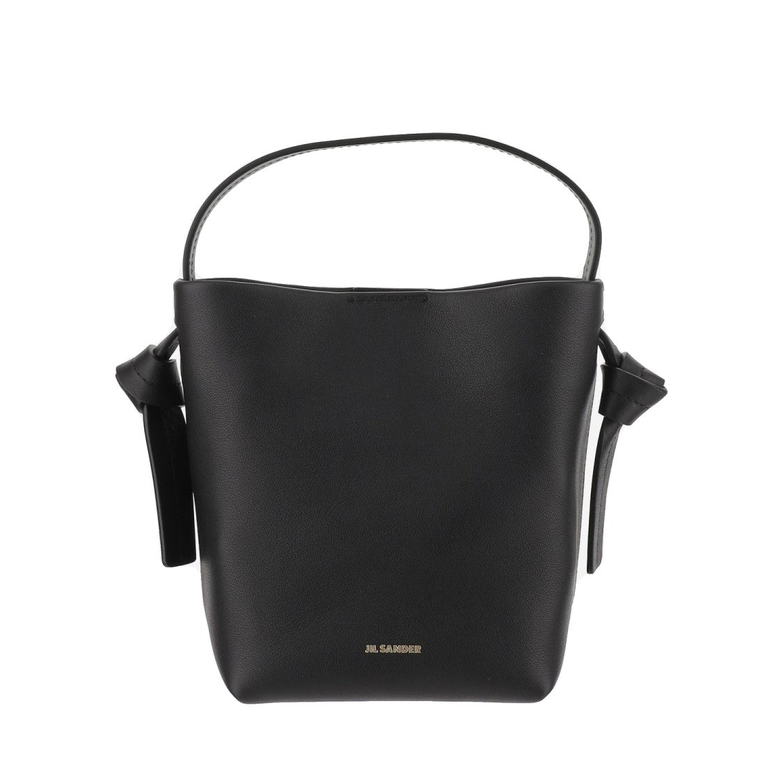 Jil Sander Mini Knot Leather Hobo Bag