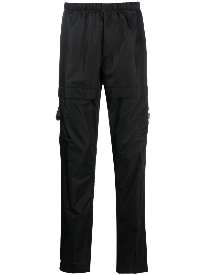 Givenchy 4G-Buckle Black Straight-Leg Cargo Trousers