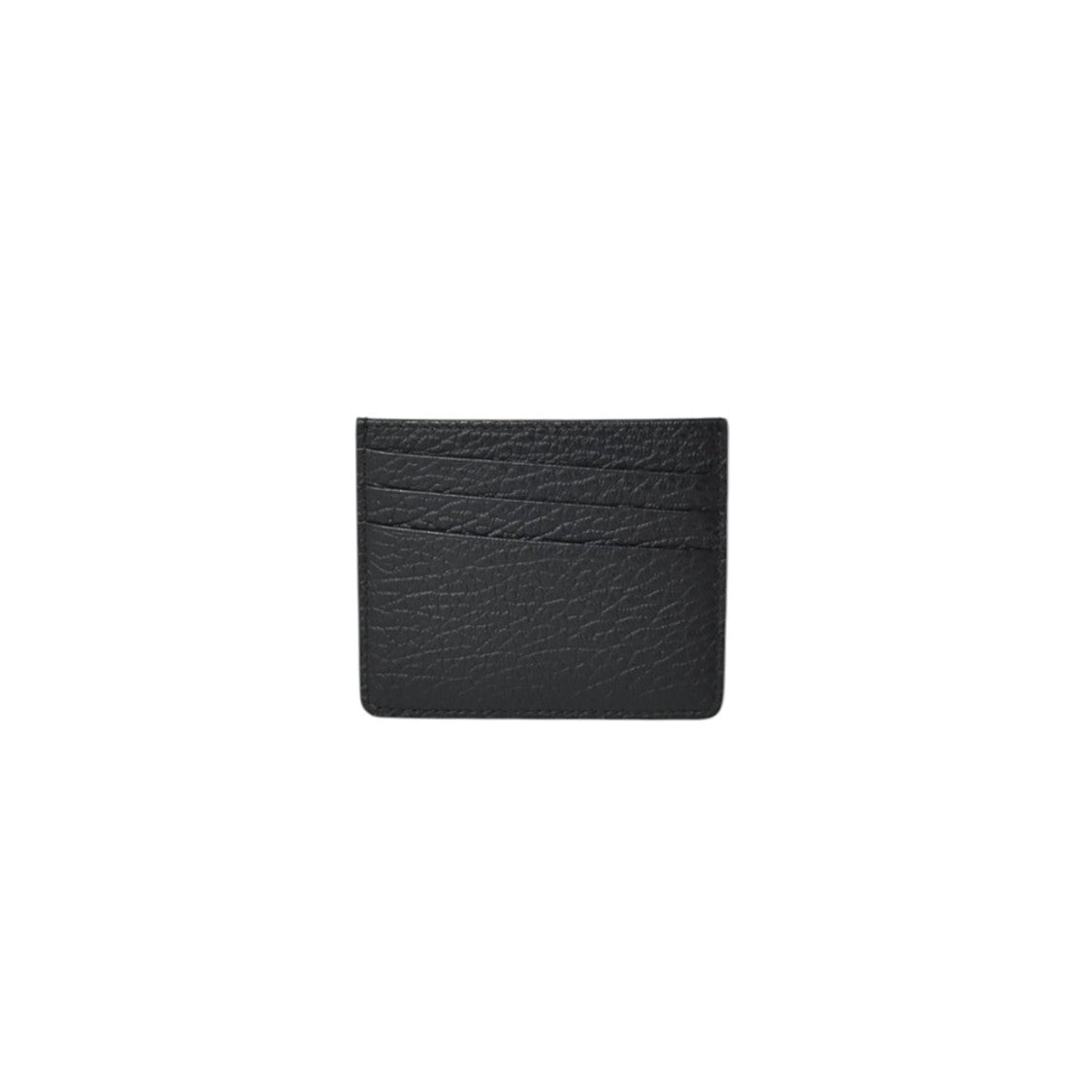 Maison Margiela Four Stitches Black Leather Card Holder
