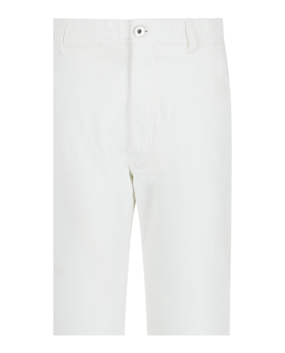Brioni High-Rise Bootcut Jeans