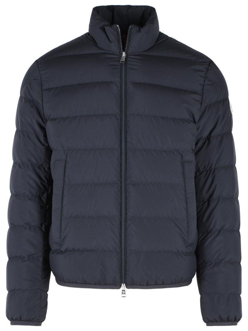 Moncler 'Baudinet' Blue Polyester Down Jacket