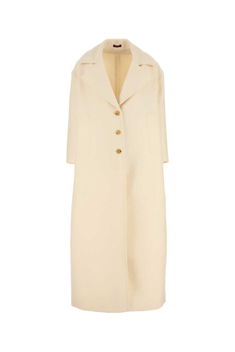 Gucci Ivoryy Wool Blend Coat