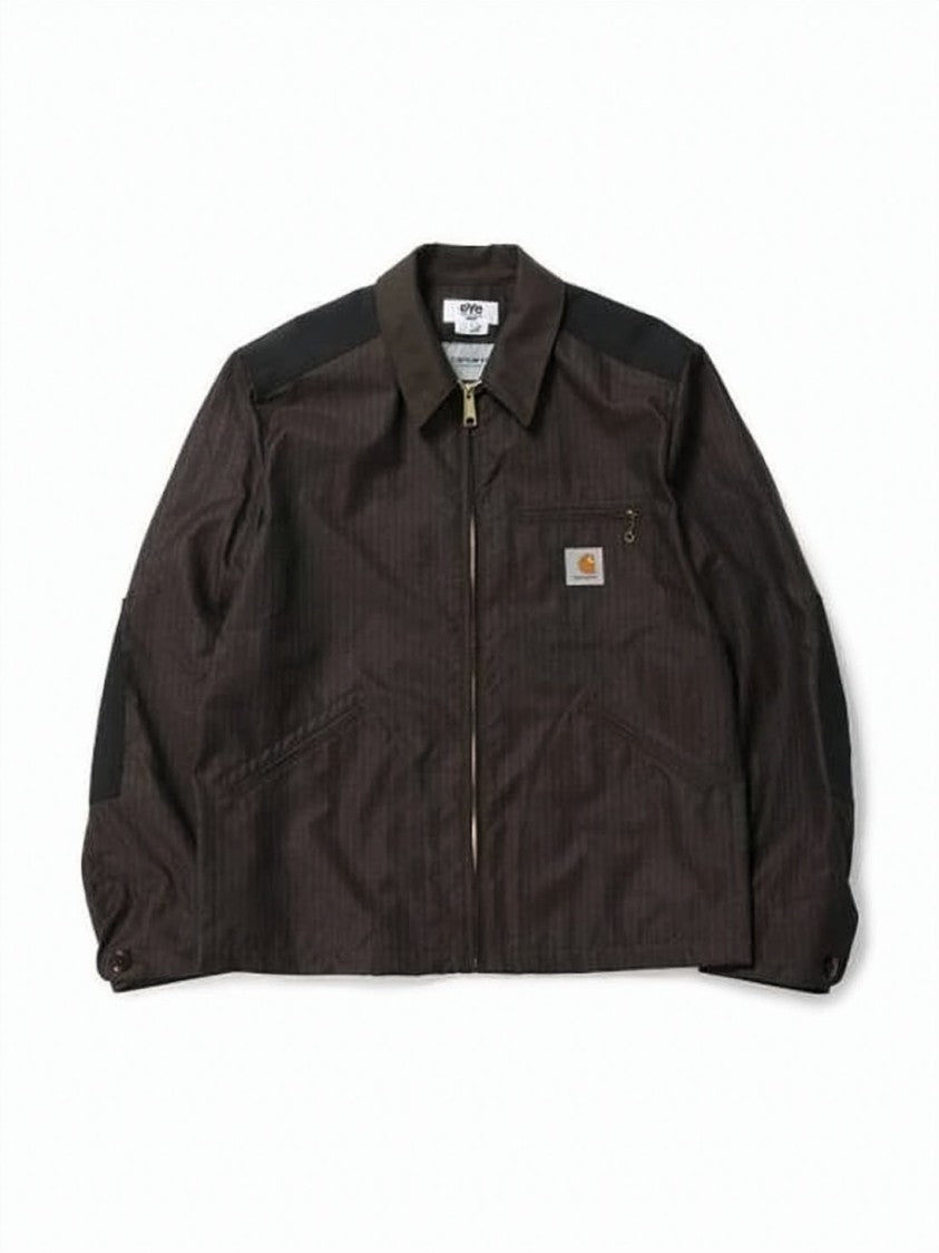 Junya Watanabe Boxy Silhouette Jacket With Contrast Patches