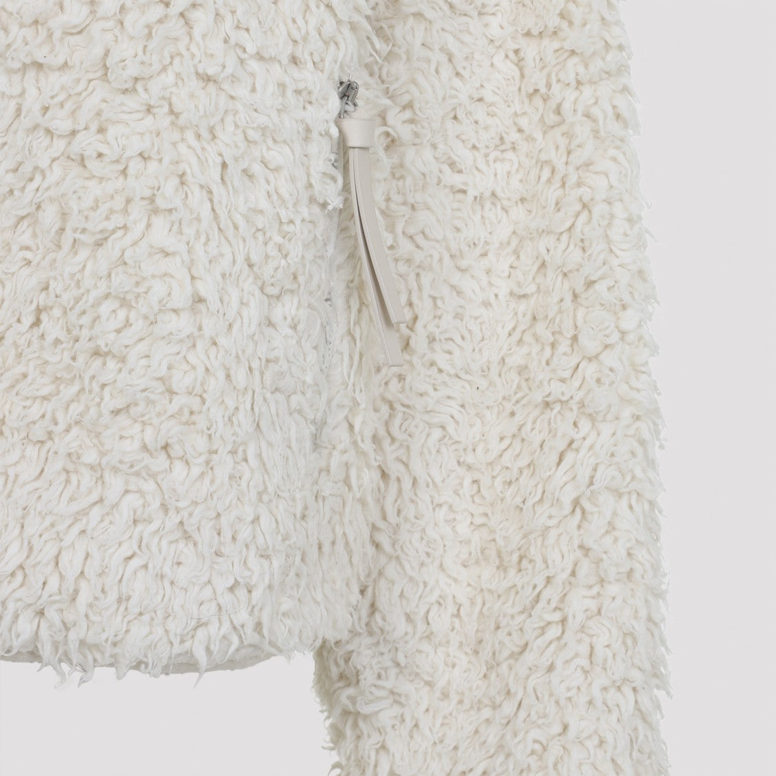 Jil Sander Zip Up 173 Gd Ivory Cotton Jacket