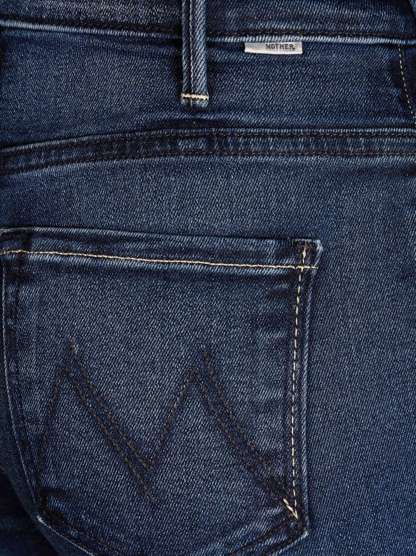Mother The Hustler Roller Sneak Straight-Leg Jeans