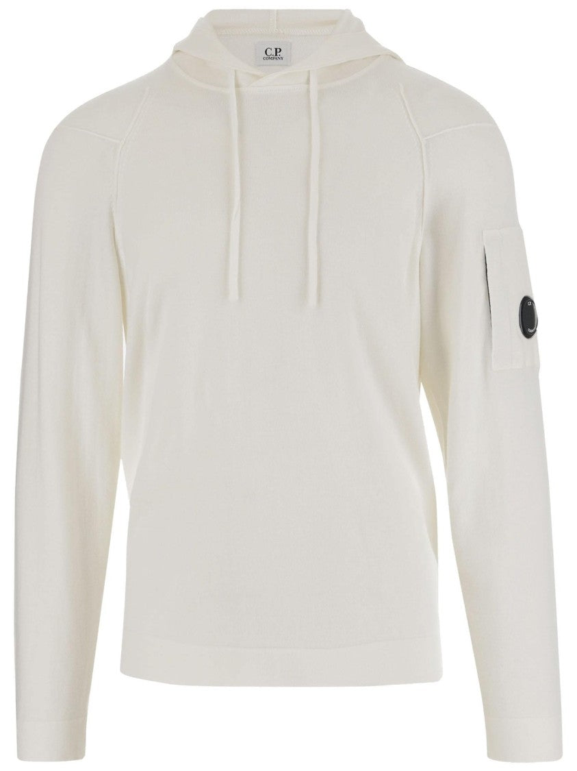 C.P. Company Sea Island Cotton Sweatshirt With Logo