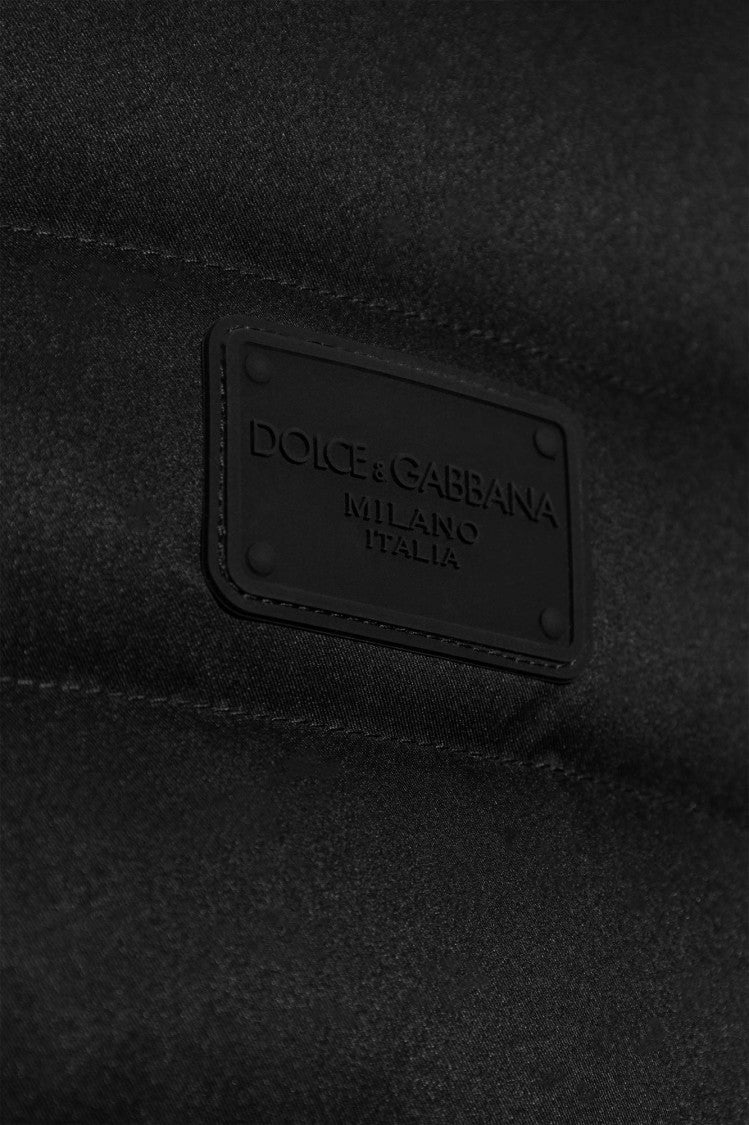 Dolce & Gabbana Knee-Length Down Coat With Hood
