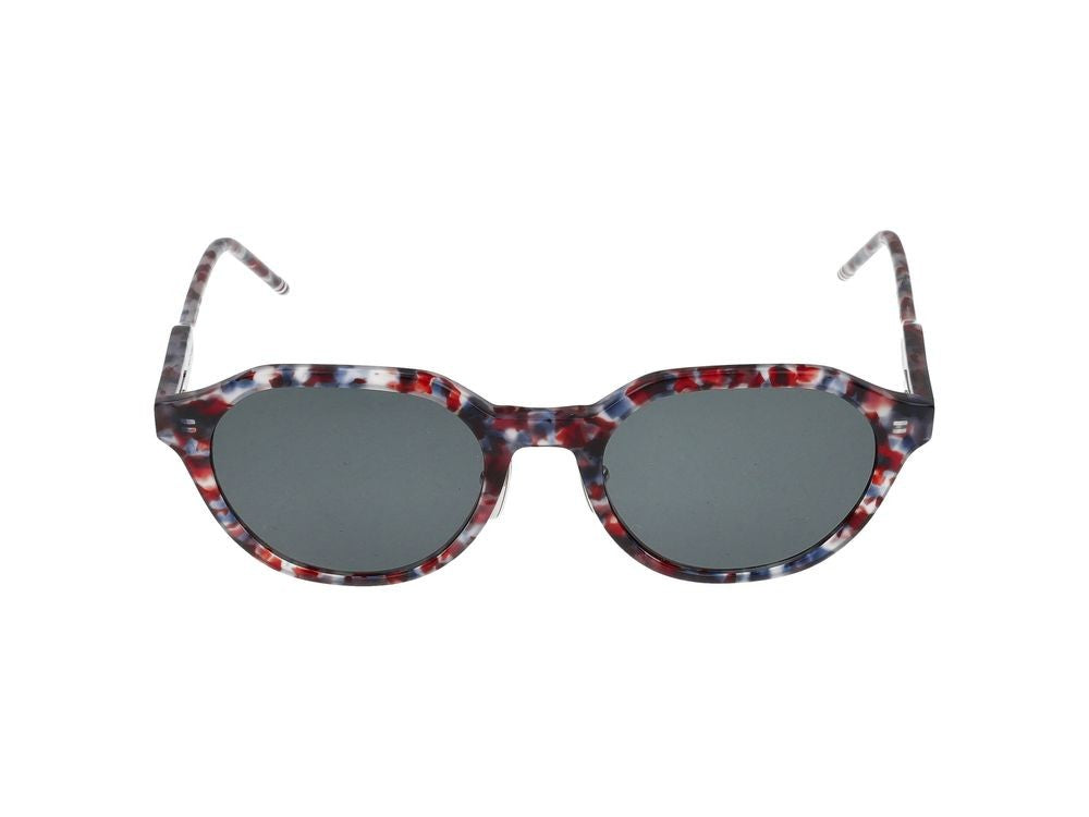 Thom Browne Black Acetate And Titanium Sunglasses