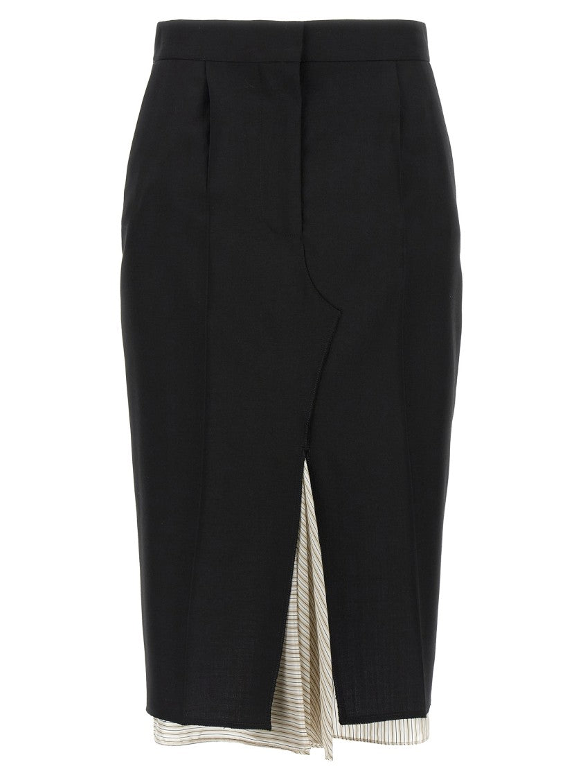 Marni Exposed Lining Skirt
