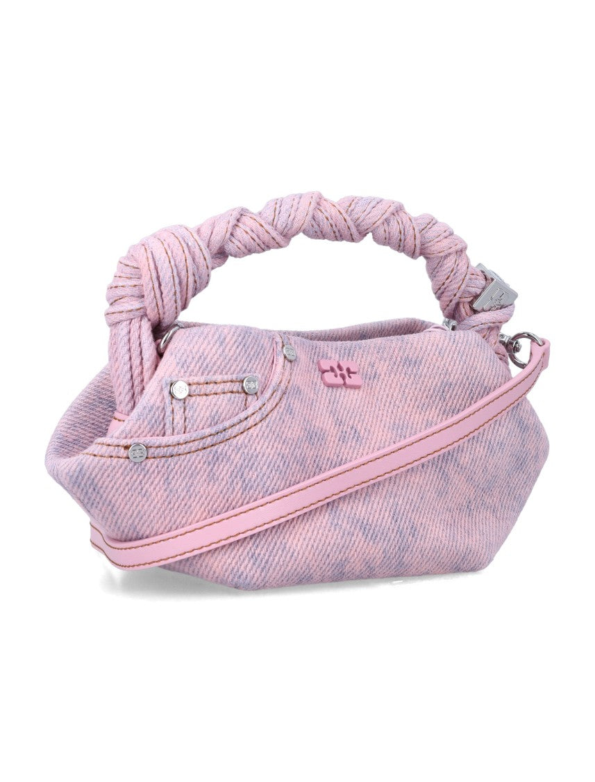 Ganni Bou Small Denim Handbag Bag
