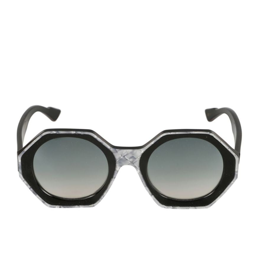 Kador Kaorle Bold Octagonal Sunglasses With Marbled Frame
