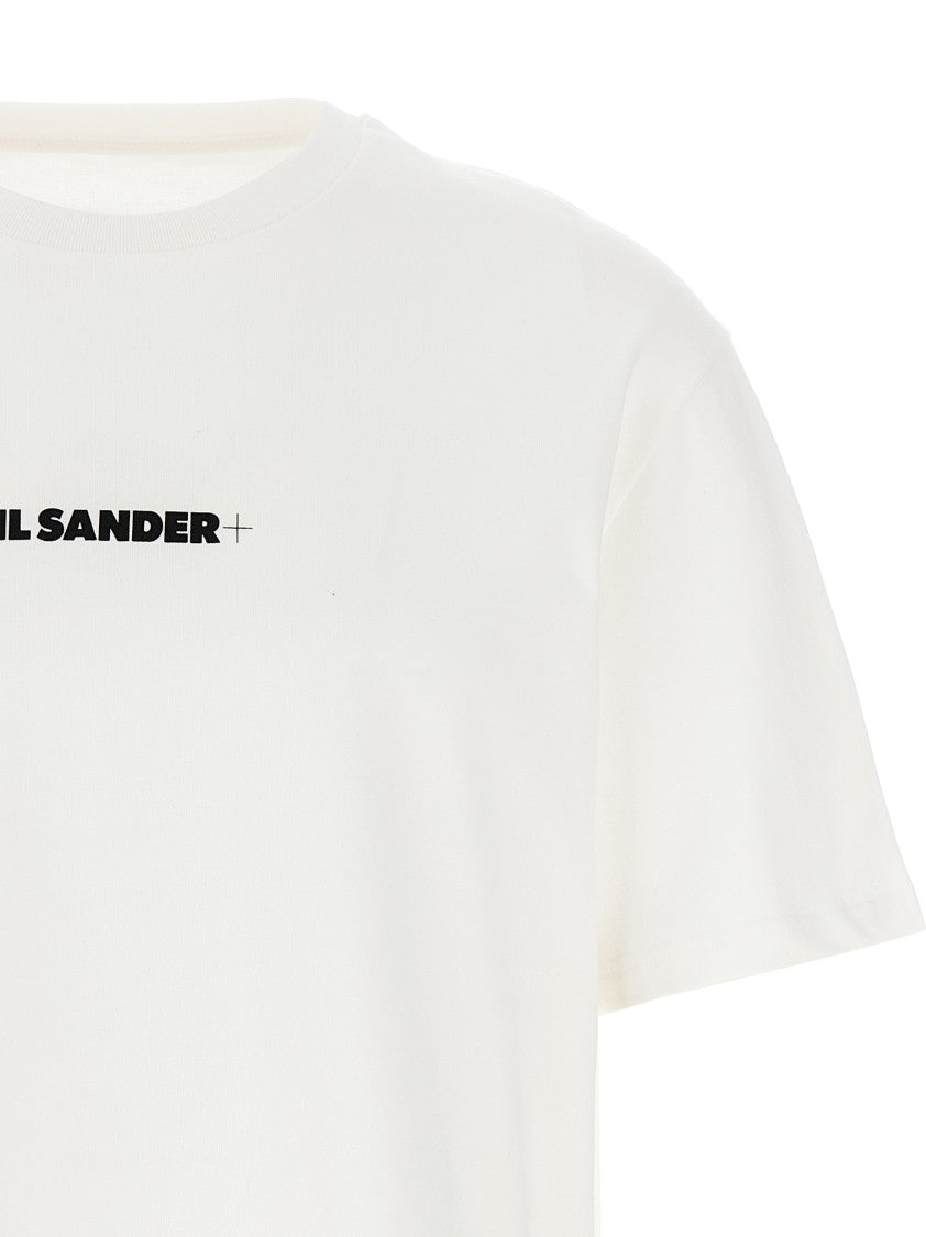 Jil Sander White Cotton T-Shirt
