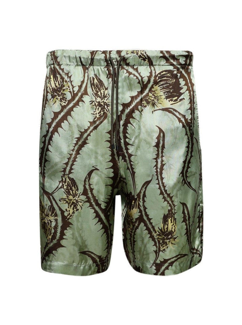 Dries Van Noten Piperi Shorts Neutral