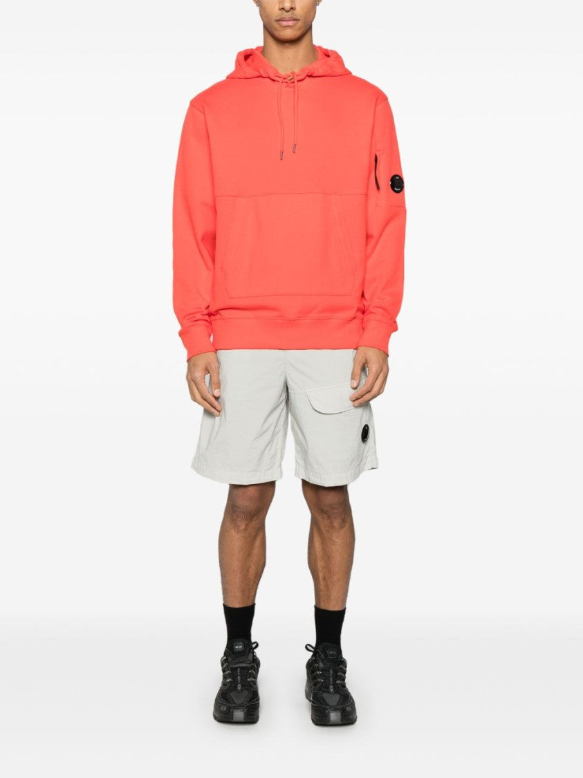 C.P. Company Poppy Red Sweatshirt With Logo Print