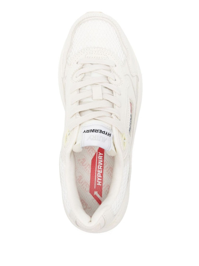 Autry Rubber Sole Sneakers With Appliqué Logo