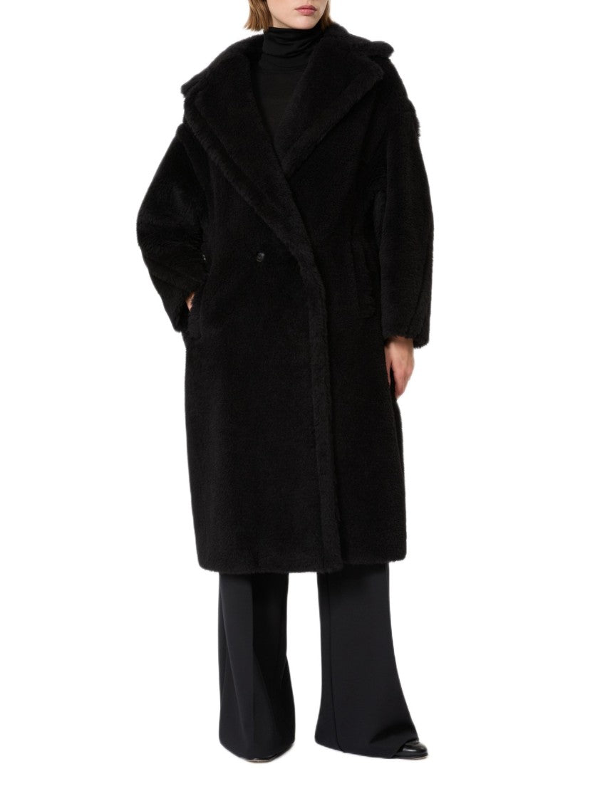 Max Mara Oversized Double-Breasted Alpaca And Wool Coat