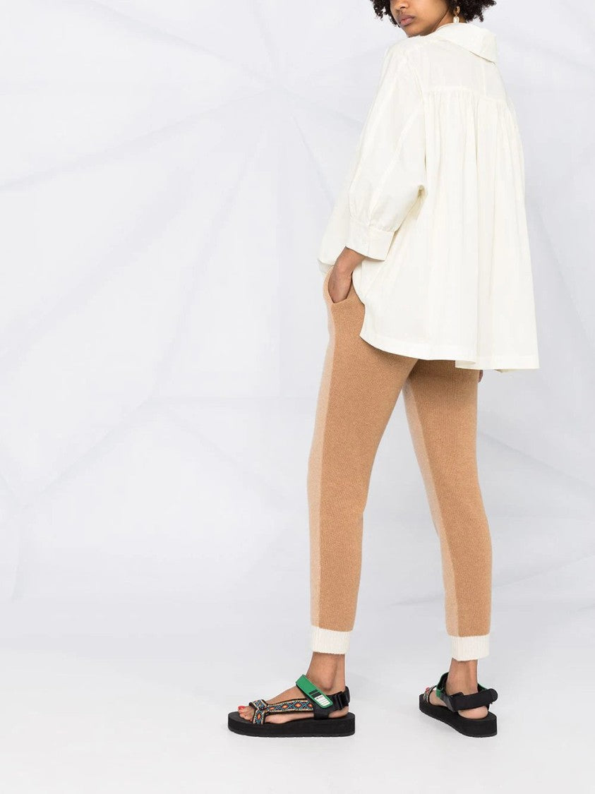 Marni Ribbed-Knit Cashmere Trousers