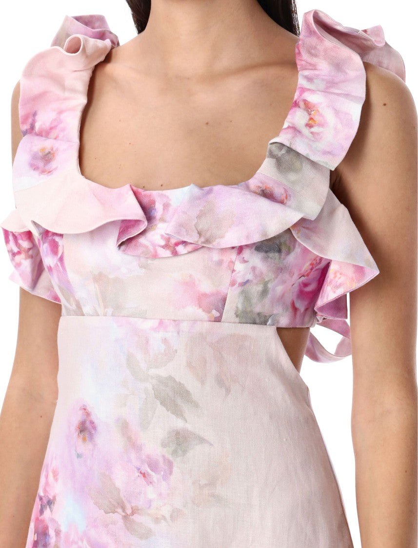 Zimmermann Crush Frill Mini Dress