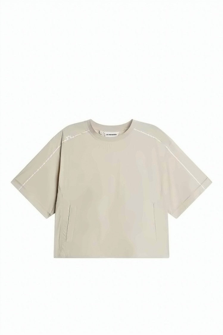 J Lindeberg Cropped Boxy Jacket With Seam Detailing