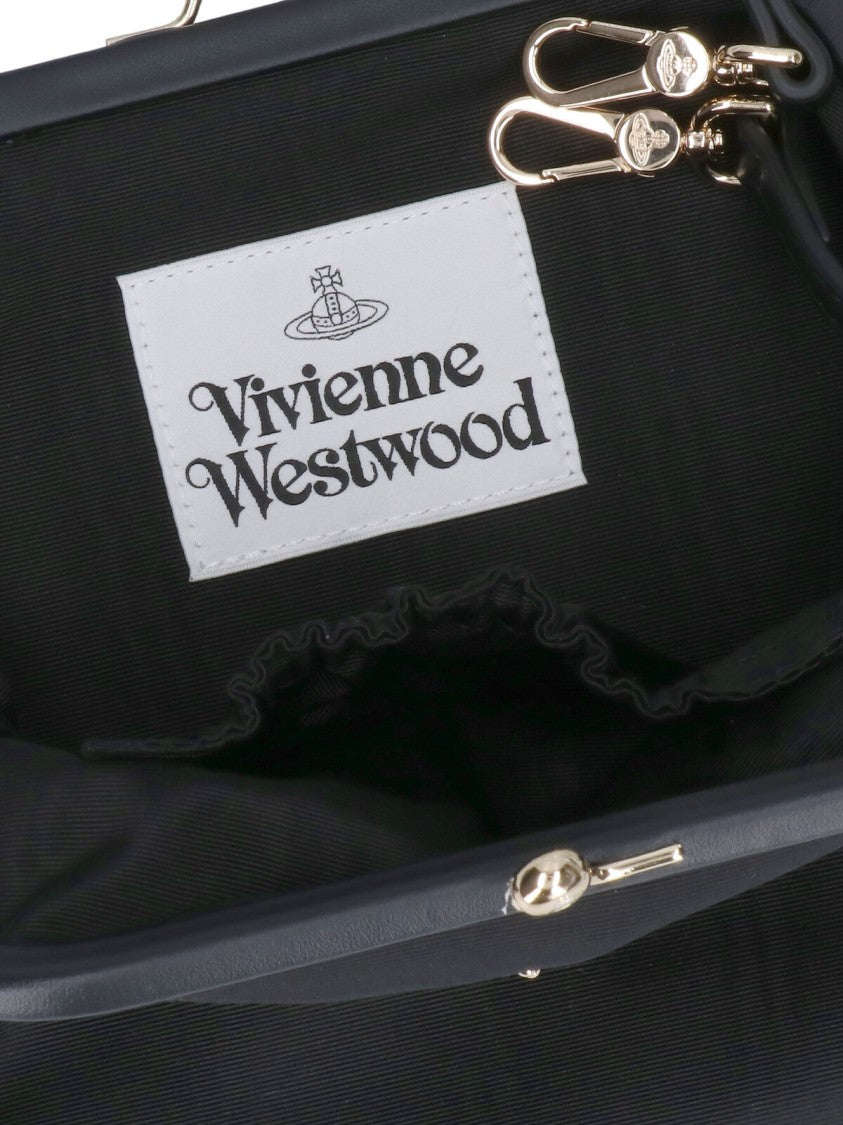 Vivienne Westwood "Granny Frame" Pouch – Black