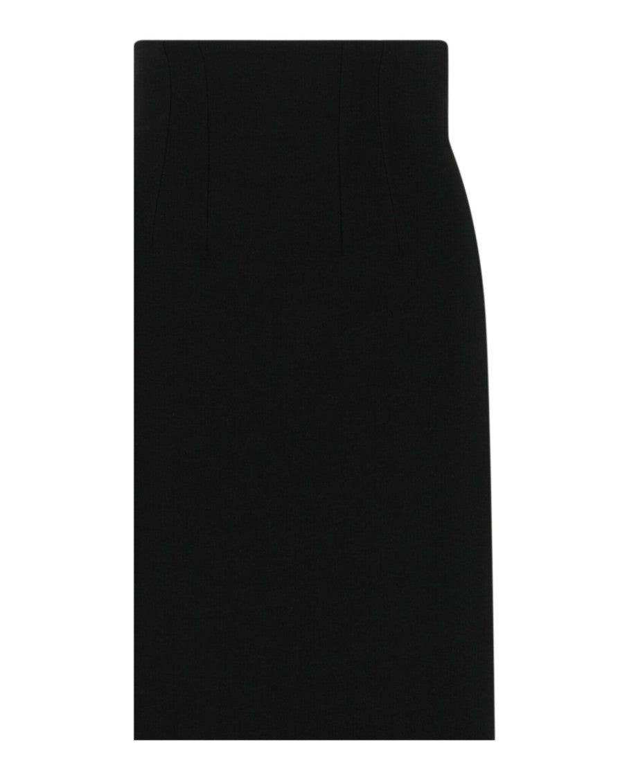 Ferragamo Wool Blend Maxi Skirt