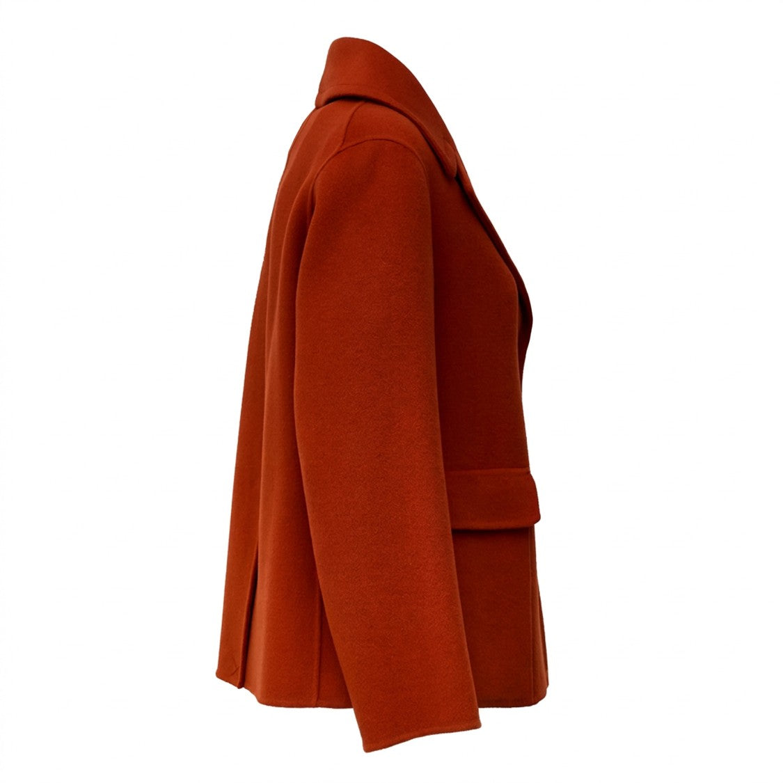 Max Mara Sissy Short Single-Breasted Wool Blazer