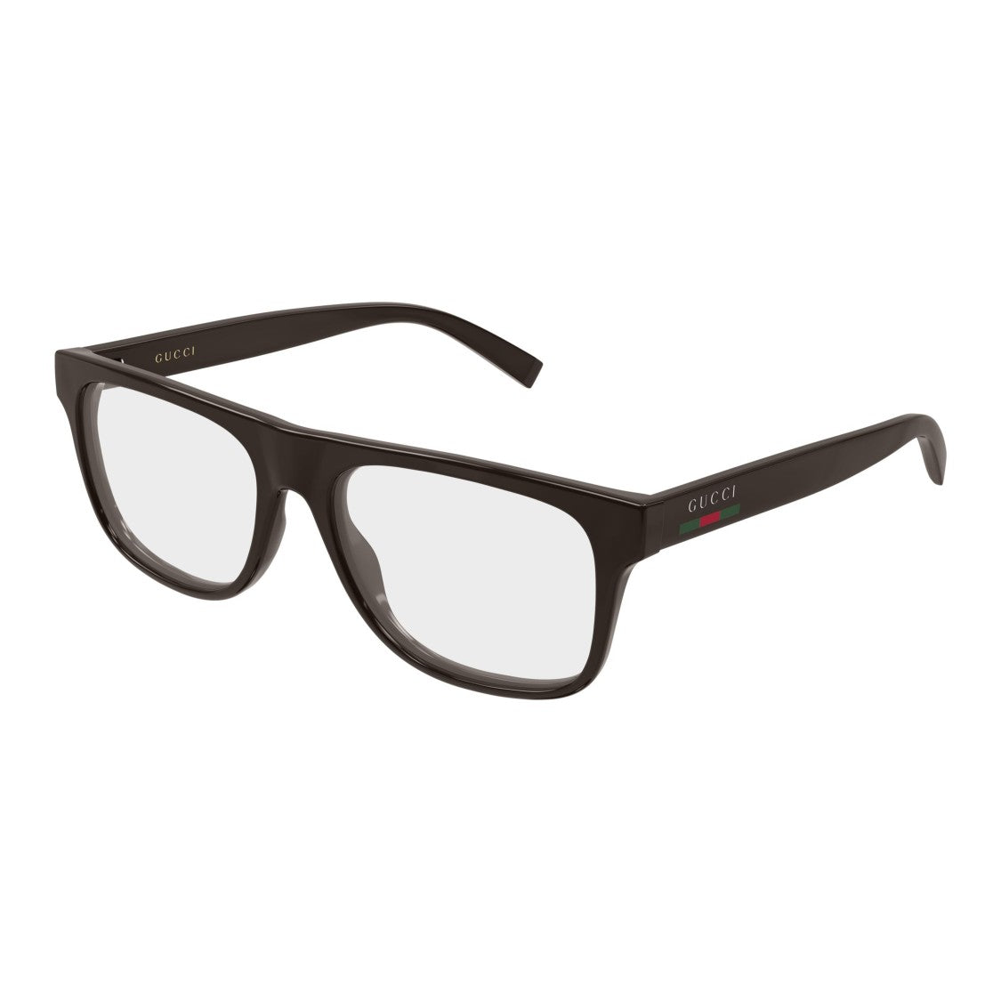 Gucci Rectangular Frame Eyeglasses With Logo Detail