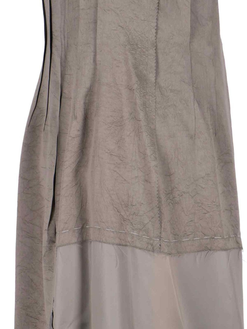 Maison Margiela Midi "Anonimity Of The Lining" Dress – Taupe
