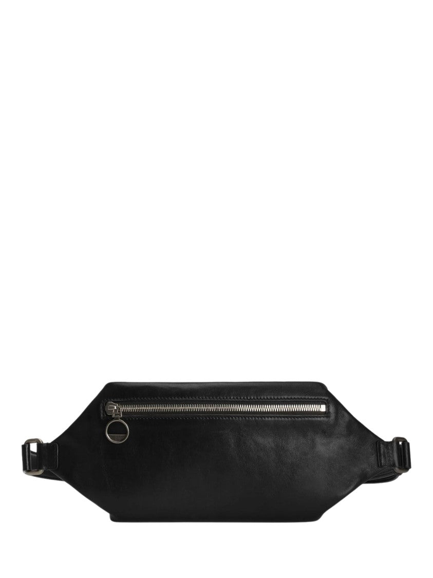 Dolce & Gabbana Black Lock Marsupio Belt Bag