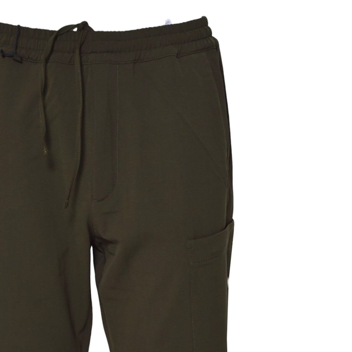 C.P. Company Straight-Leg Trousers With Elastic Waistband And Cargo Pocket