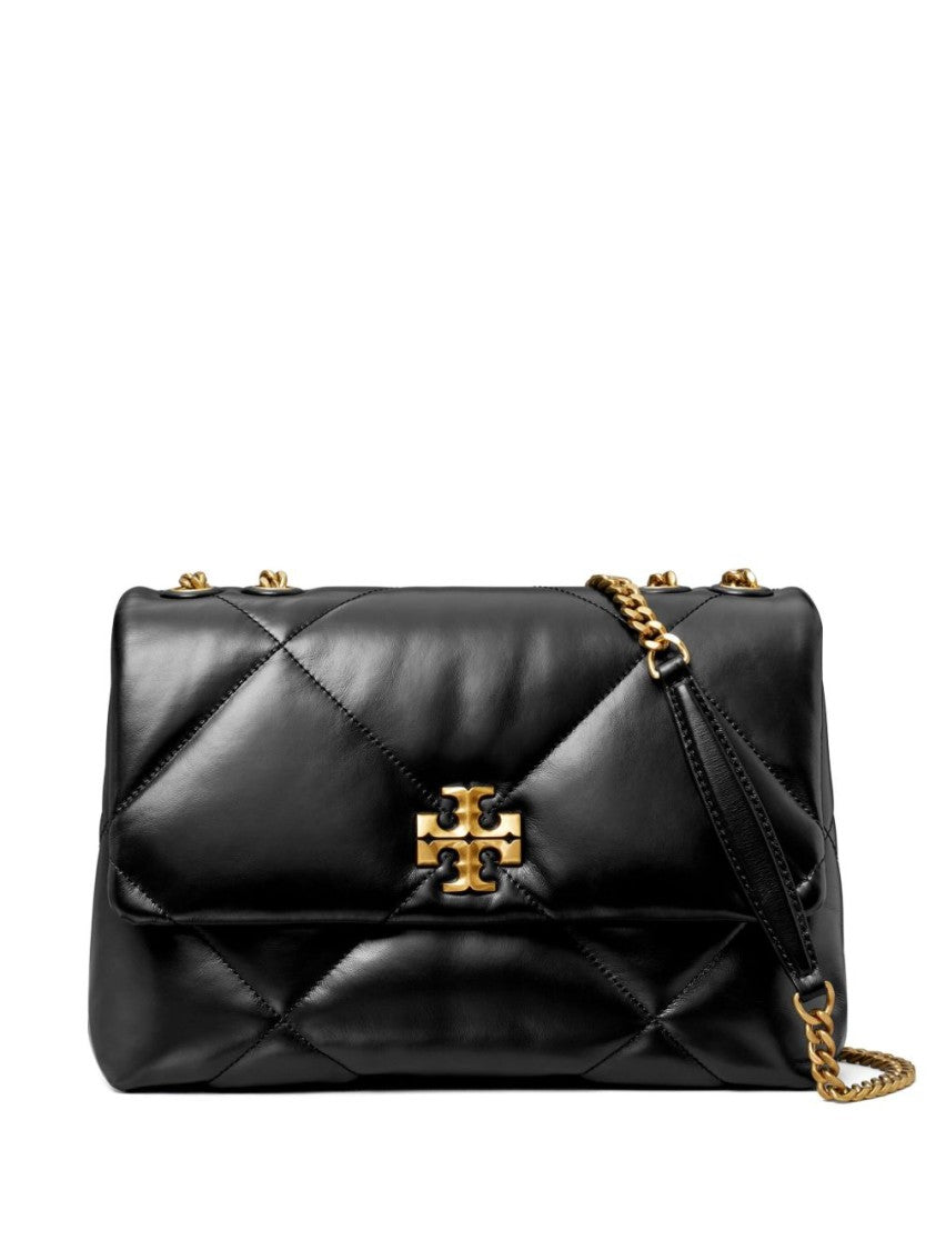 Tory Burch Black Kira Convertible Nappa Leather Shoulder Bag