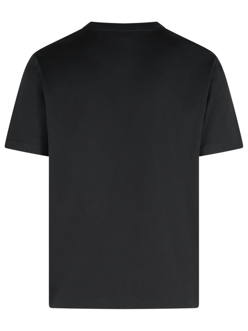 Lanvin Black Cotton T-Shirt