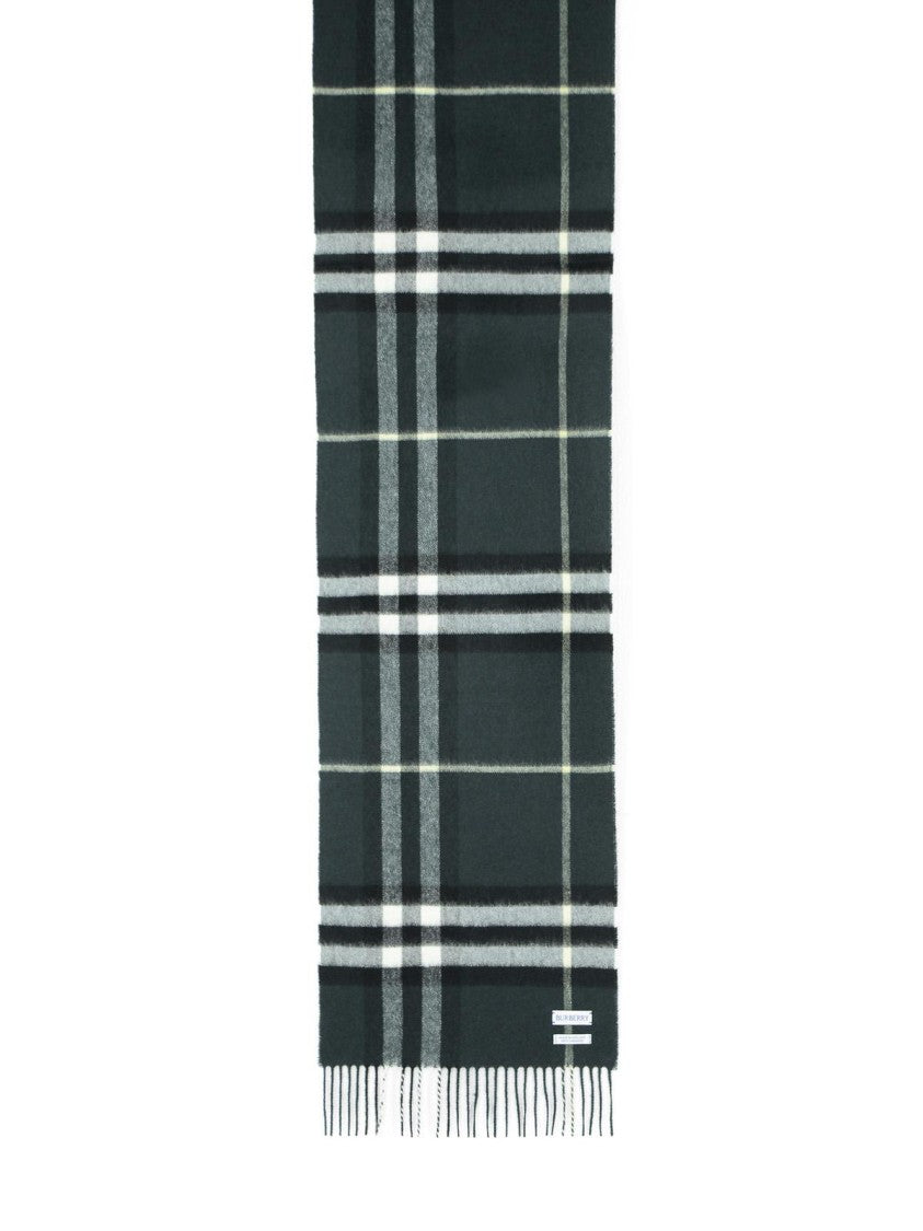 Burberry Green Cashmere Scarf