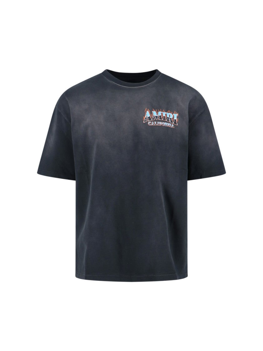 Amiri Graphic Short-Sleeve T-Shirt With Retro California Motif