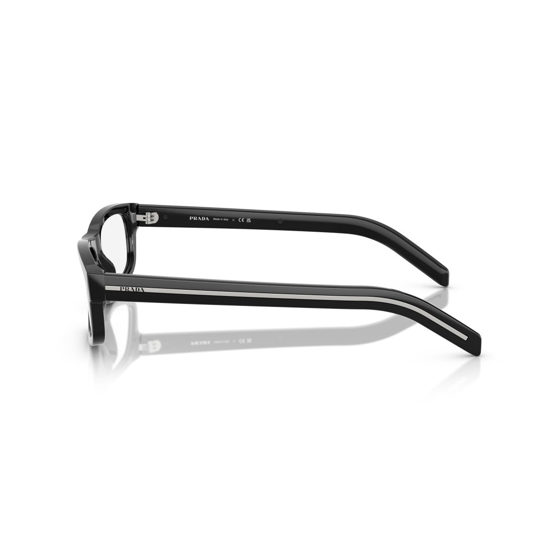 Prada 0Pr B02v Rectangular Acetate Eyeglasses